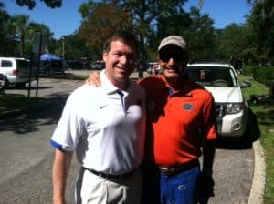 Congressman Connie Mack and Marty at Saturday's Tailgate